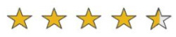 Four point five stars